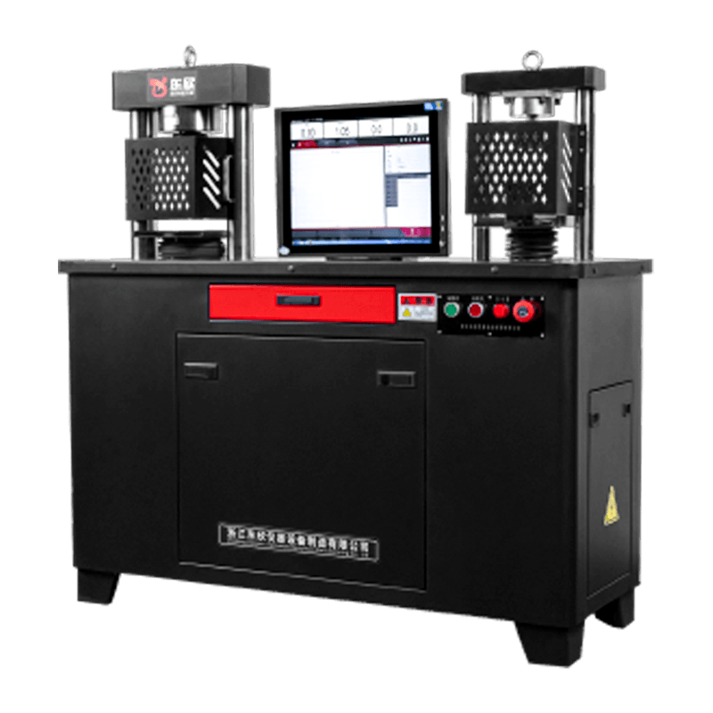 Двухколонная универсальная машина для испытания цемента на изгиб и сжатие YAW-300C с микрокомпьютерным управлением