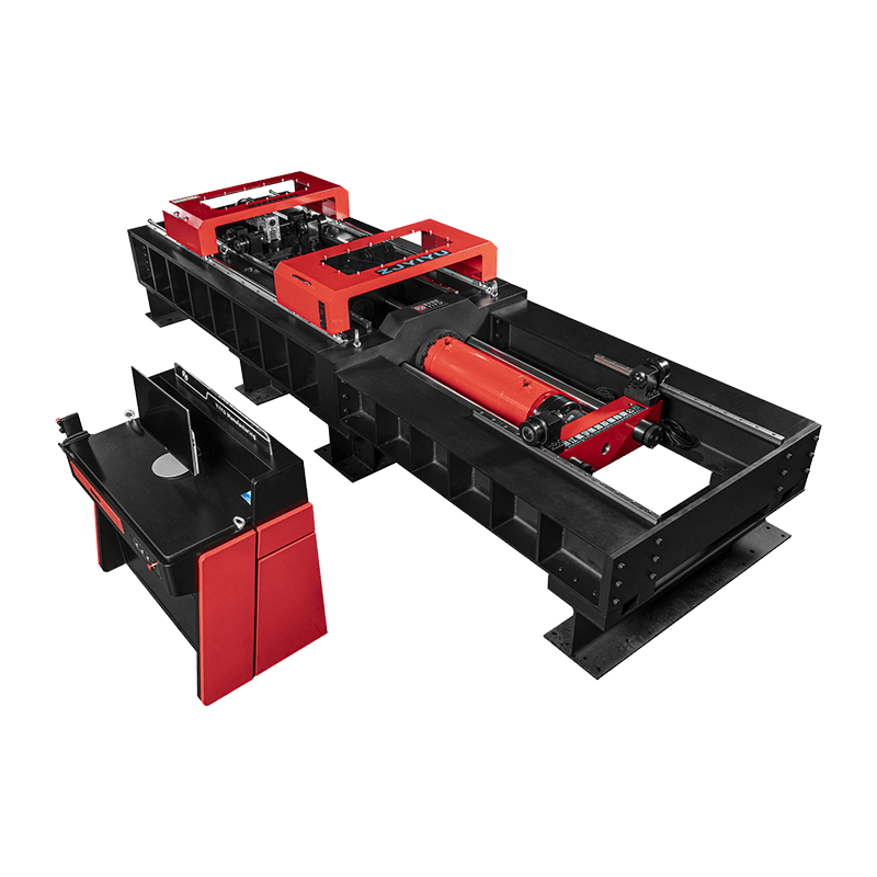 Универсальная испытательная машина с электрогидравлическим сервоприводом и микропроцессорным управлением (горизонтальная)