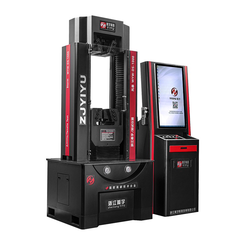 Универсальная испытательная машина с электрогидравлическим сервоприводом и безвибрационным микрокомпьютерным управлением серии WYW-DS